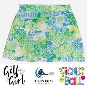 Emerald 18 Blue Green Athletic Skort